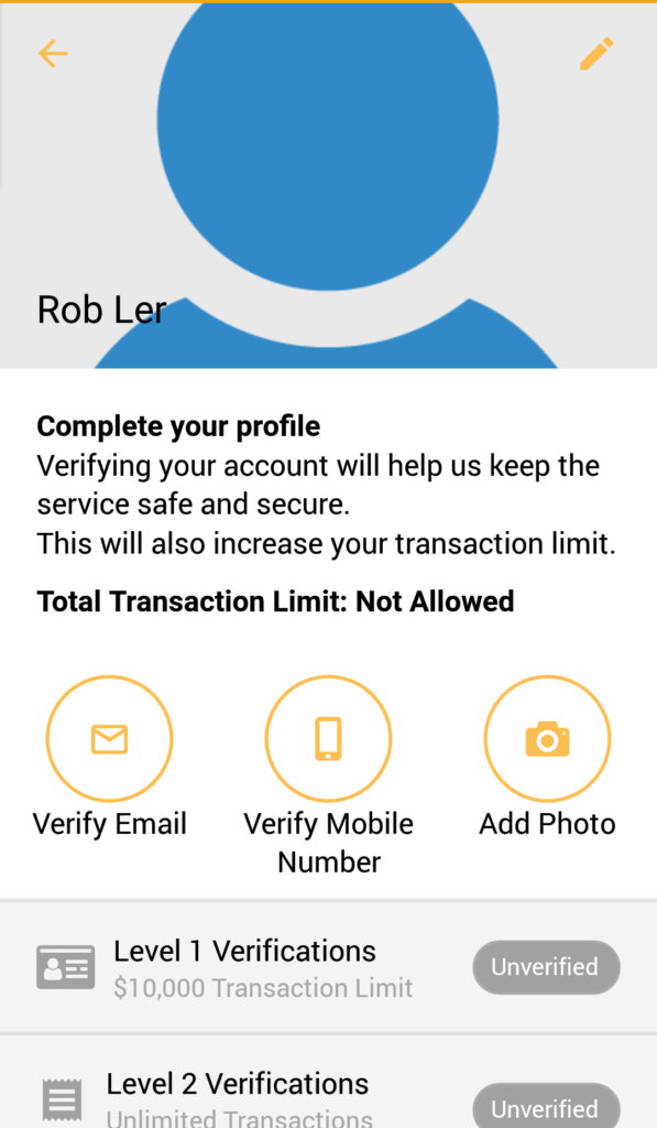 Screenshot - Profile